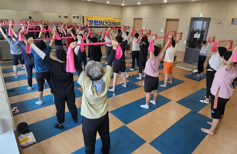 "숨이 차는 즐거움, 활기찬 중년!"...