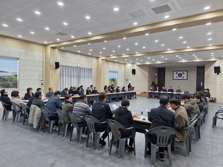 교동면 체육회, 이사 회의 개최